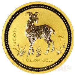 1 oz Lunar I Geit |Goud| 2003