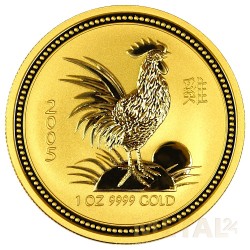 1 oz Lunar I Coq |Or| 2005