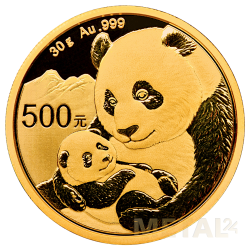 30g Panda 500 Yuan |Gold| 2019