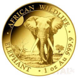 1 oz Elephant Somalia...