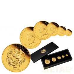 125 Ans Perth Mint Set 5x...