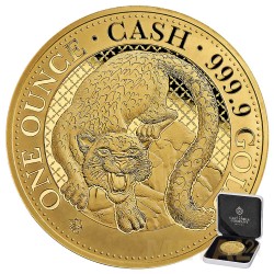 1 oz Snow Leopard |Gold| 2024