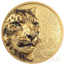 1 oz Leopard des Neiges BE...