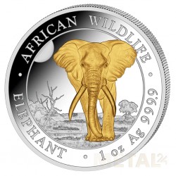 1 oz Elephant Somalia...