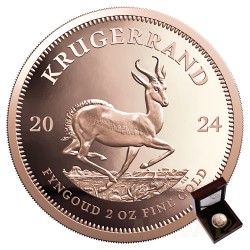 2 oz Krugerrand Piedfort BE...