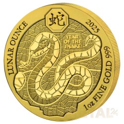 1 oz Snake Lunar of Rwanda...