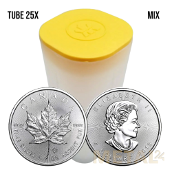 1 oz Maple Leaf |Argent| Mix