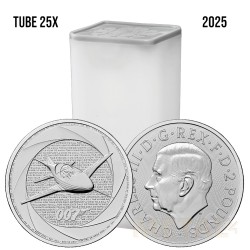 1 oz Six Décennies de 007 -...