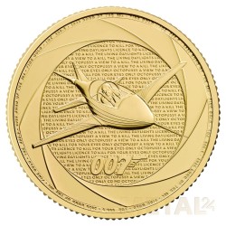 1 oz Six Décennies de 007 -...