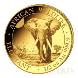 1/2 oz Elephant Somalia...