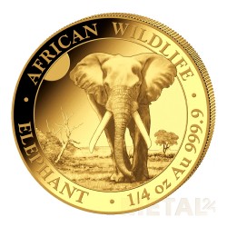 1/4 oz Elephant Somalia...