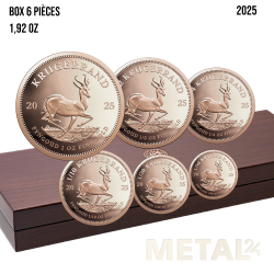 Krugerrand set box of 6...