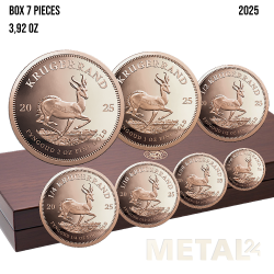 Krugerrand Set box of 7...