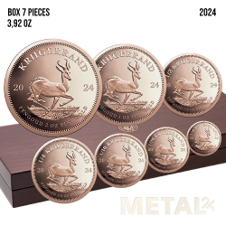 Krugerrand Set box 7 coins...