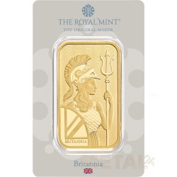 50g Britannia Gold Bar | New