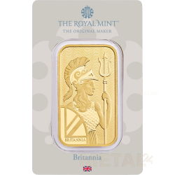 1 oz Britannia Gold Bar | NEW