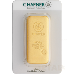 1 kg Gold bar C. Hafner | New