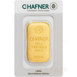 100g Gold bar C. Hafner | New