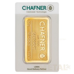 50g Gold bar C. Hafner | New