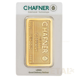 100g Gold bar C. Hafner | New