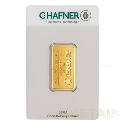 10g Gold bar C. Hafner | New