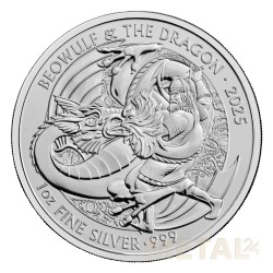 1 oz Beowulf & Dragon...