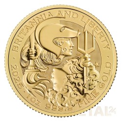 1 oz Britannia & Liberty...