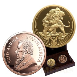 2 oz - Pièces d'or Big Five...